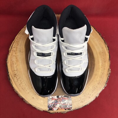 2018 Nike Air Jordan Retro XI Concord Black White Size 10.5 378037