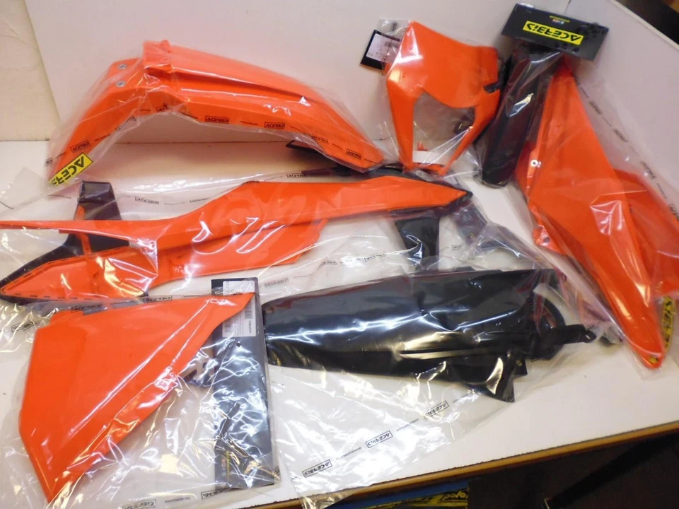 Kit De Carénage En Plastique Compatible Avec Ktm Exc 150 250 Tpi 20-21 R-Sw - Photo 4/4