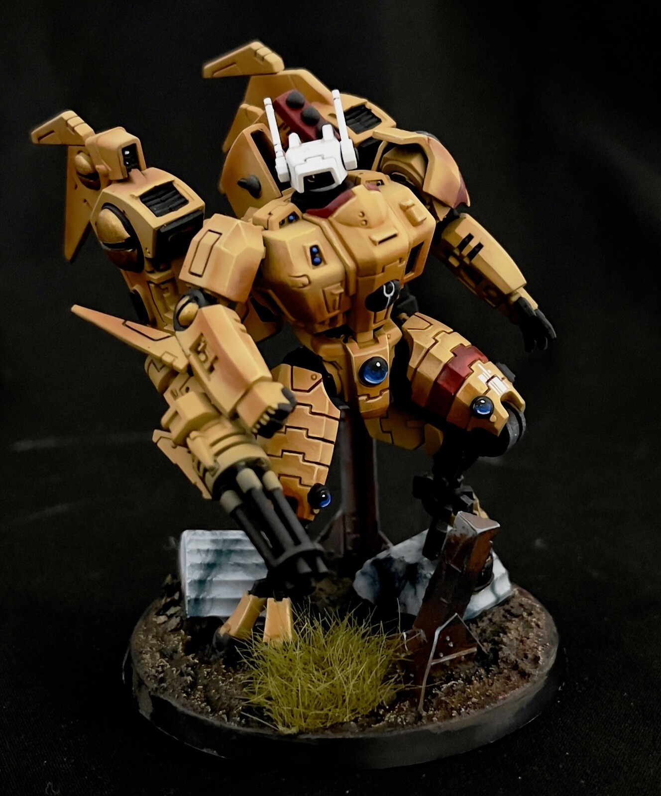 warhammer-40k-t-au-empire-tau-septs-commander-in-coldstar-battlesuit-ebay