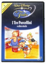 DVD Le fiabe Disney : I tre porcellini ITA usato ed. Disney B71