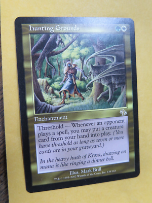 Hunting Grounds Judgment Rare MAGIC THE GATHERING CARD MTG 138/143 | eBay