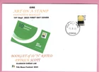 FDC   2023       ART ON A STAMP     Booklet 'N'           Paddyachill