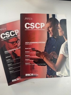 ASCM APICS CSCP 2024 Learning System v5.2 Study Guide Book 1 & 2