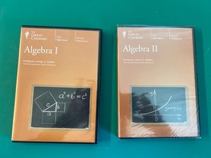 Great Courses:  Algebra I & II