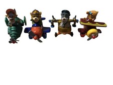 Vtg Set Of 4 Disney Talespin Airplane Toys McDonald  s Happy Meal 1990 Diecast