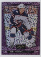 2024-25 O-Pee-Chee Platinum Violet Pixels 212/299 Kent Johnson #108 z6b