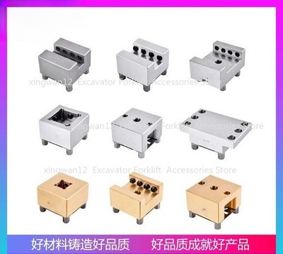 for EROWA & 3R Fixture EDM CNC U-Slot Steel Electrode Clamping Positioning Block