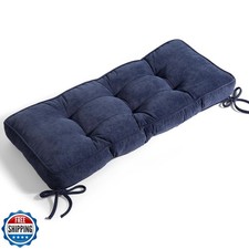 Detiblue Bench Cushion for Indoor Furniture，36x14x4Inch Tufted Be