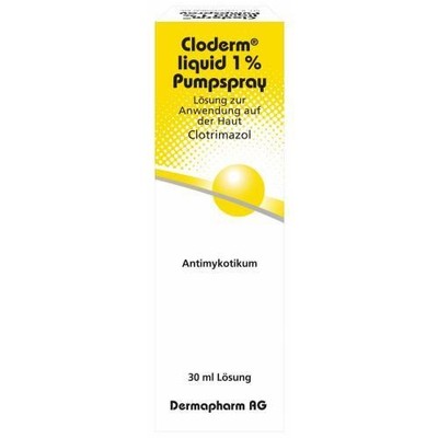 CLODERM Liquid 1% Pumpspray 30ml PZN 976617