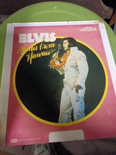 Elvis Aloha From Hawaii RCA   CED Video Disc Good Used Condition
