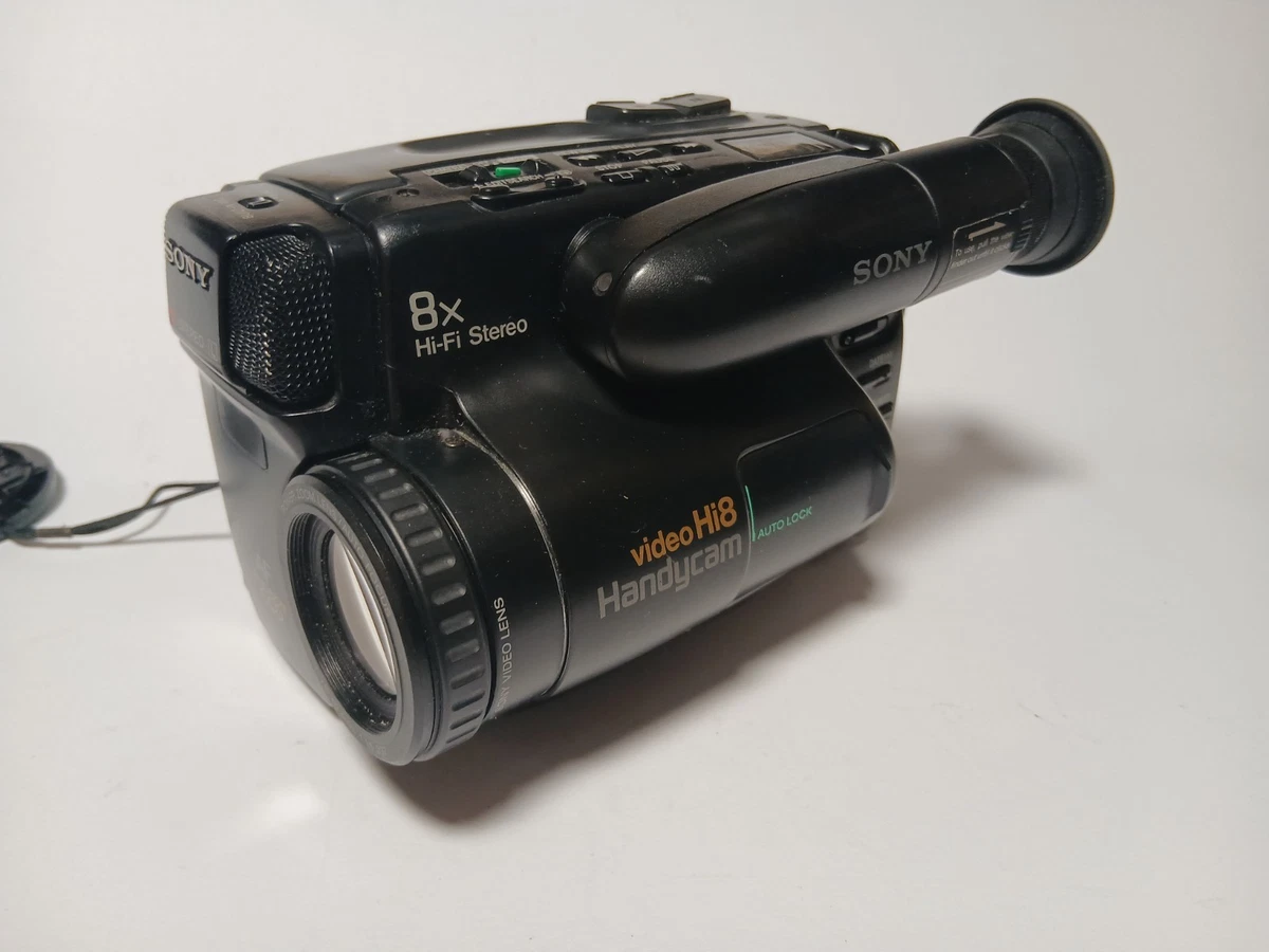 Videocámara Sony CCD-TR705E Video8 Hi8 Handycam - pieza de coleccionista, sin comprobar