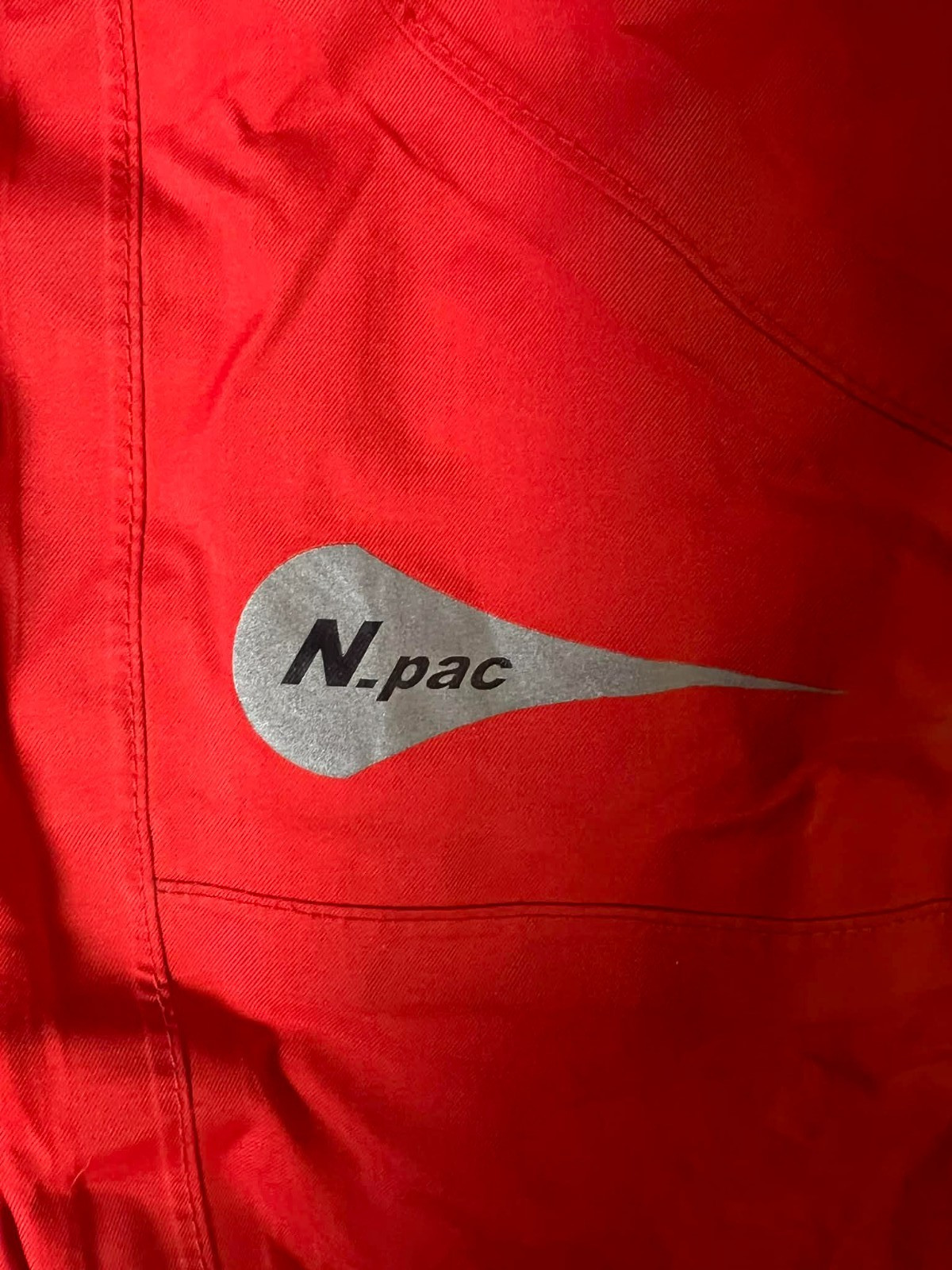 Red Loki Outdoor Activity Jacket Windbreaker N.Pa… - image 10