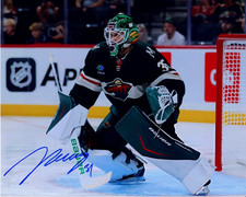 SAMUEL HLAVAJ autographed SIGNED MINNESTOA WILD 8X10 photo