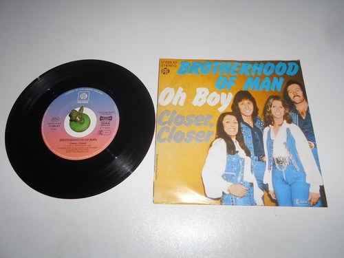 Brotherhood of man - Oh Boy (1977) Vinyl 7` inch Single Vg +++ - Imagen 2 de 2