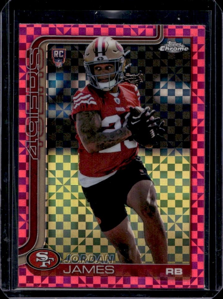 Jordan James Topps Chrome #329 X-Fractor