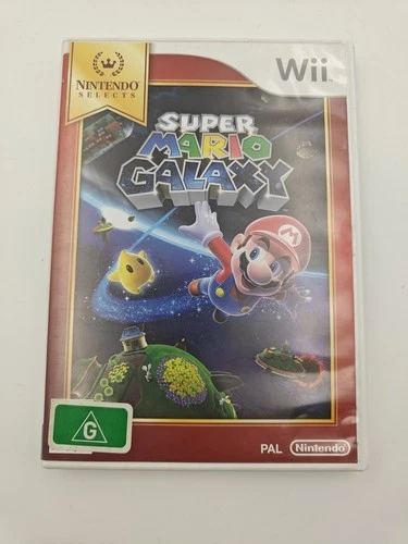 Super Mario Galaxy (Nintendo Wii, 2007) Free Postage