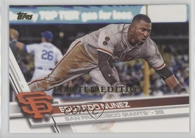 2017 Topps Limited Edition Eduardo Nunez #532 0b5
