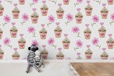 3D Valentine's Day Pattern Wall Murals Wallpaper Murals Wall Sticker