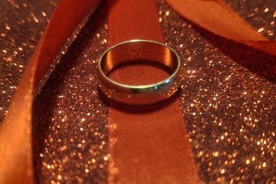 Vintage 14K Wedding Band - With Makers Mark TW in Circle, Approx. Size 6