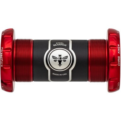 Chris King Threadfit T47A 30 Bottom Bracket - Red