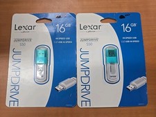 2 Lexar 16gb Jumpdrives S50