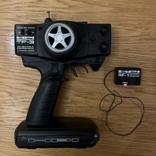 HPI TF-3 27mhz AM Transmitter Receiver radio handset vintage rc car Acoms Futaba
