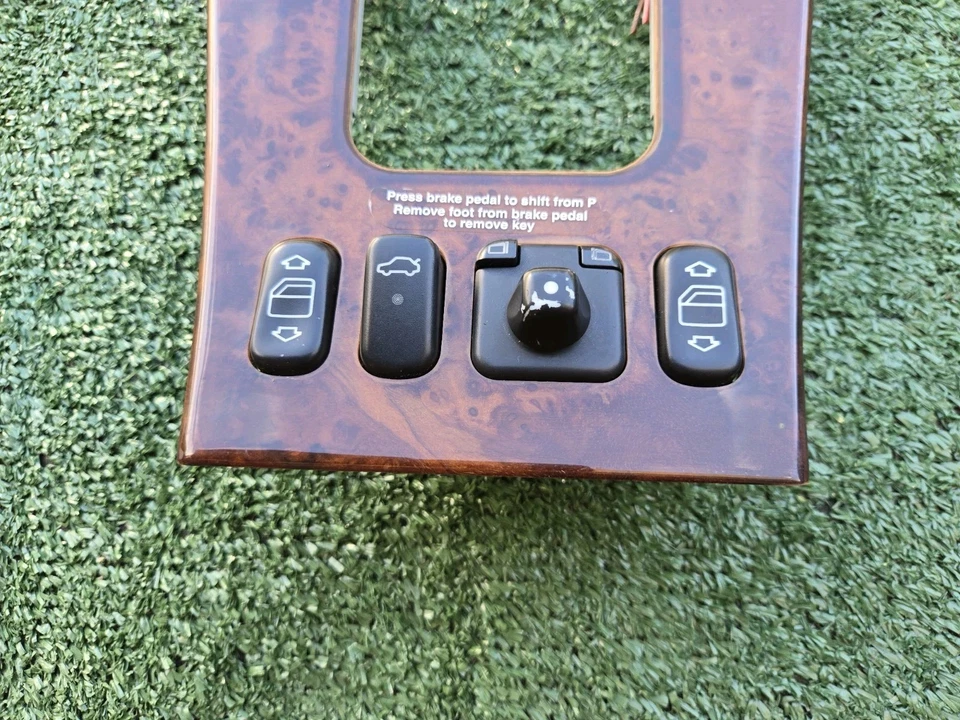 1998-2003 Mercedes W208 Clk320 Clk430 Coupe interruptor de porta-malas espelho janela fabricante de equipamento original 98-03 - Imagem 4 de 4