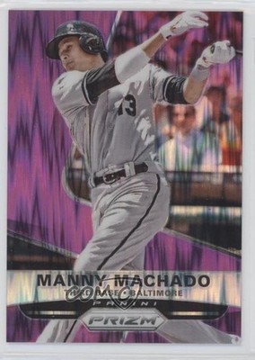2015 Panini Prizm Purple Flash Prizm 7/99 Manny Machado #106 1u6