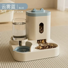 A1 Automatic 2-In-1 Feeder Dog Cat Food Bowl and Water Feeding Device Pet Large
