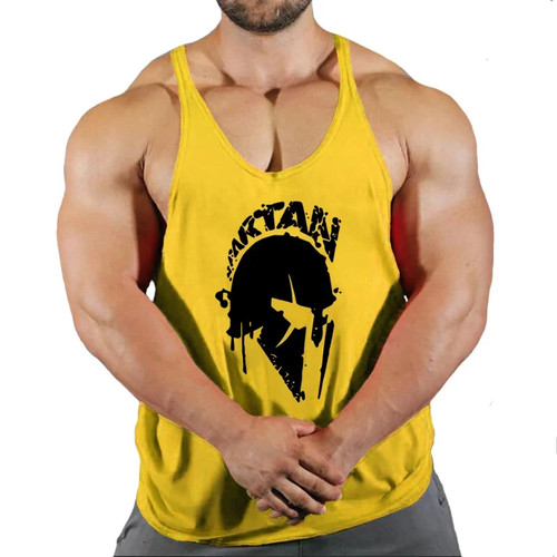 Gym Man Workout Bodybuilding Shirt Men Singlets Stringer Undershirt Vests - Afbeelding 12 van 50