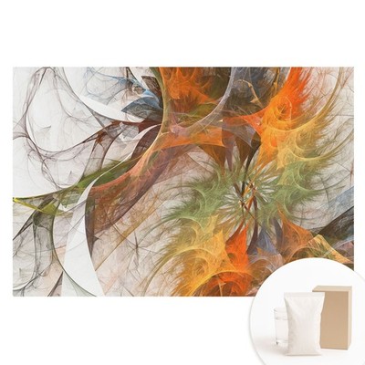 Non Woven Wallpaper Wall Mural A Colorful Abstract Kaleidoscope Of Energy