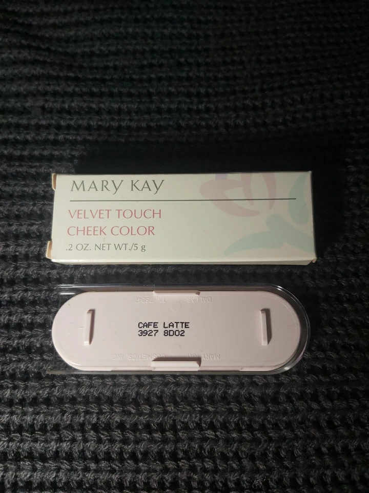 Mary Kay Velvet Touch Cheek Color .2 OZ Cafe Latte 3927 NIB - Image 2 of 2