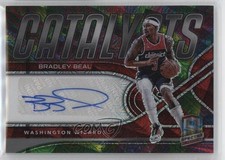 2021 Panini Spectra Catalysts Signatures Meta Prizm 10/25 Bradley Beal Auto gp1