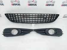 VAUXHALL ASTRA H SRI 2004-2011 LOWER FRONT BUMPER GRILLE + FOG LIGHT GRILLES