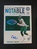 2020 Panini Encased #RNS-DM Denzel Mims New York Jets Rookie Auto /50