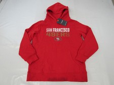 New -Minor Flaw- San Francisco 49ers Youth Size L Large Red Hoodie