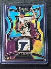 Jacob Misiorowski RC /25 Brewers 3 Color Patch 2025 Select  Tie Dye