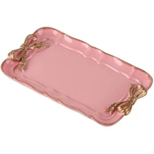 Resin aesthetic room décor pink jewelry tray cute home decor aesthetic