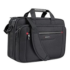 Laptop Briefcase Premium Laptop Case Fits Up to 17.3 Inch Business Shoulder