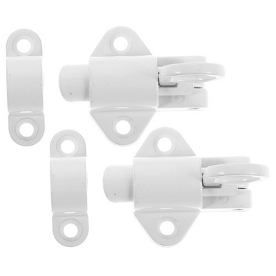 2 PCS Bedroom Door Latch Bathroom Automatic Fence Lock Gate Bolt