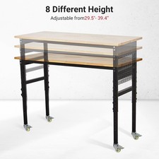 Image of Workbench Garage DIY Work Tool Bench Station Heavy Duty Bench Shed Warehouse NEW