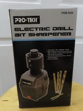 Pro-Tech Electric Drill Bit Sharpener (For 9/64"-25/64" Steel Drill Bits)