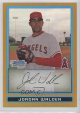 2009 Bowman Chrome Prospects Gold Refractor 18/50 Jordan Walden #BCP18 0af