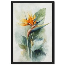 Bird of Paradise Flower Wall Art Canvas Oil Paintings Reproduction