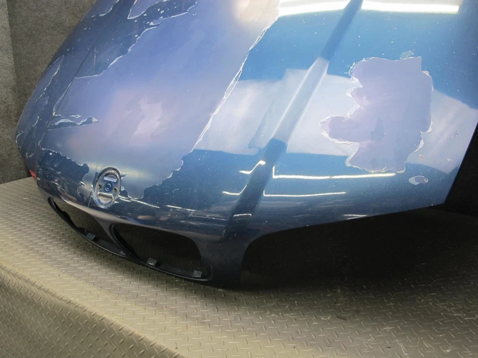 01-03 BMW E46 330ci COUPE CONVERTIBLE HOOD BONNET SHELL COVER PANEL GREEN OEM Foto 3 de 4