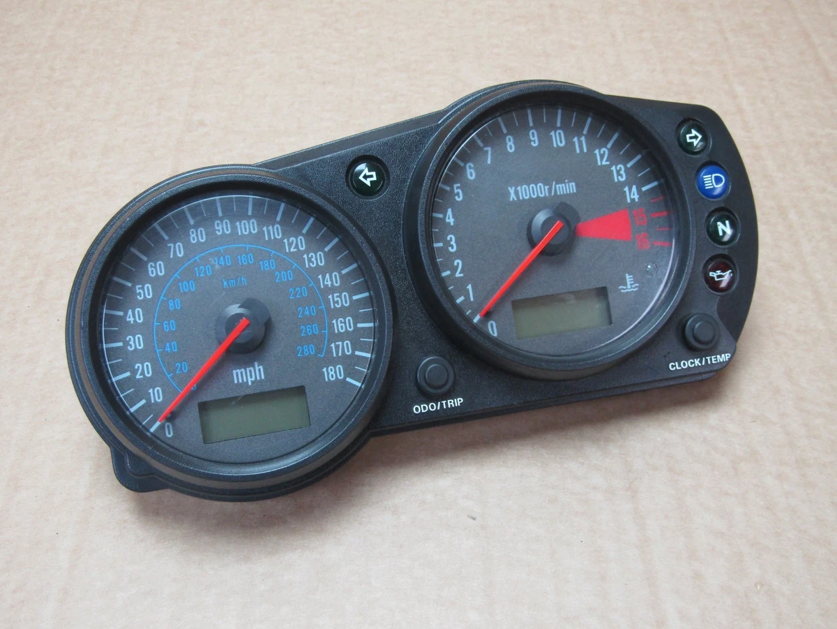 Motorcycle Instruments and Gauges for 2002 Kawasaki Ninja ZX6R for
