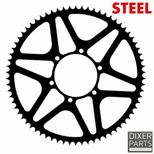 Steel Stunt Sprocket 70t-530 for Suzuki GSX-R 1000 (01-08) SV 1000 GSF 1250 1300 - Picture 3 of 3