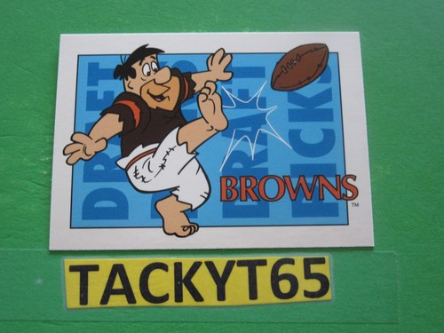 1993 FLINTSTONES NFL SINGLE CARD(s) NEW YOU CHOOSE - Picture 7 of 136