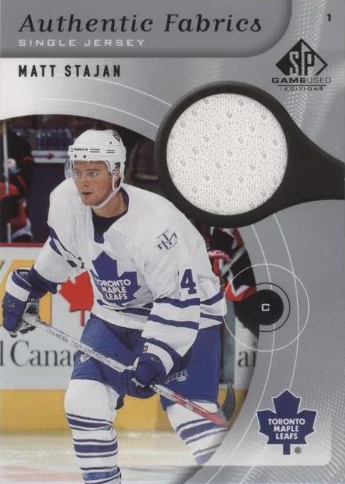 2005-06 SP Game Used Edition - Matt Stajan #AF-ST - 1 of 1