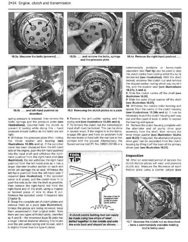 Suzuki GSX750 GSX 750 Manual de taller de reparación de servicio USB 1998-2002 - Imagen 8 de 10